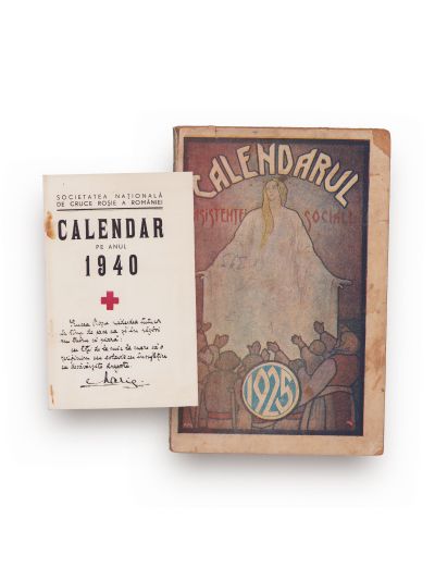 Calendarul Asistenței Sociale + Calendarul Societății Naționale de Cruce Roșie a României, 1925 - 1940 