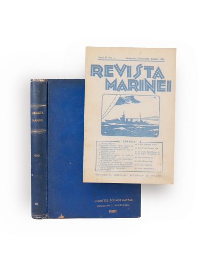 Publicația „Revista Marinei”, Anul IV, 1929, an complet, din biblioteca comandorului P. Bărbuneanu