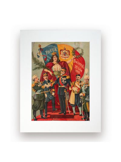 Pacea de la București, afiș, 25 iulie 1913 