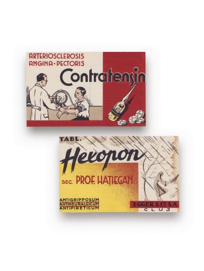 Medicamentele Contratensin și Hexopon, două reclame