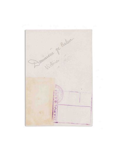 Cadru de pe Calea Victoriei, fotografie de epocă, cca. 1930, fotograf I. Berman