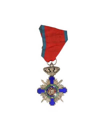 Ordinul „Steaua României” în grad de cavaler, model 1881, pentru militari