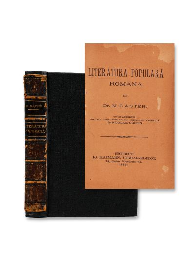 Dr. M. Gaster, Literatura populară română, 1883