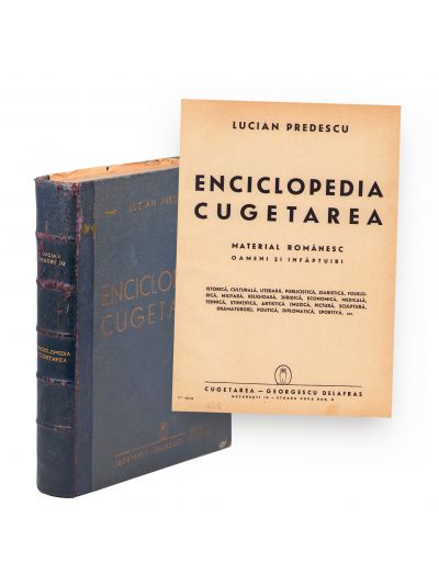 Lucian Predescu, Enciclopedia Cugetarea, 1940