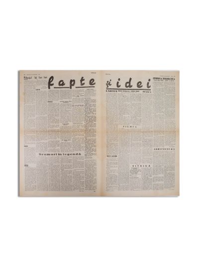 Publicația „Vremea”, anul XII, nr. 575, 27 octombrie 1940 - naționalismul lui Eminescu