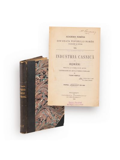 Tudor Pamfile, Industria casnică la români, 1910