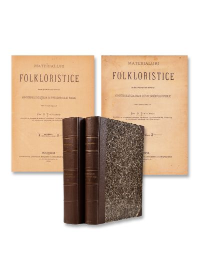 Gr. G. Tocilescu, Materiale folcloristice, 1900, două volume