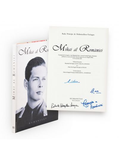 Radu Principe de Hohenzollern-Veringen, Mihai al României, 2001, cu semnături olografe