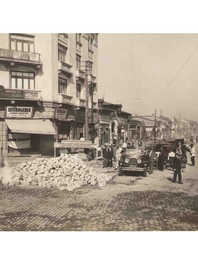 Primăria Verde a municipiului București, fotografie de epocă