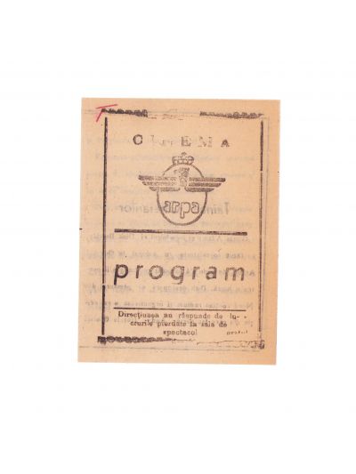 Șase programe de cinema din perioada 1930-1940