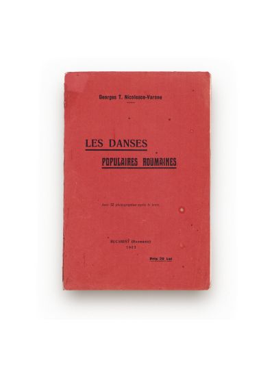 G. T. Niculescu-Varone, Dansuri populare românești, 1933