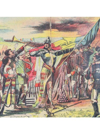 Publicația „Vulturul”, 16 aprilie 1906 - Chemarea la arme. Proclamarea războiului nostru pentru neatârnare, 1877