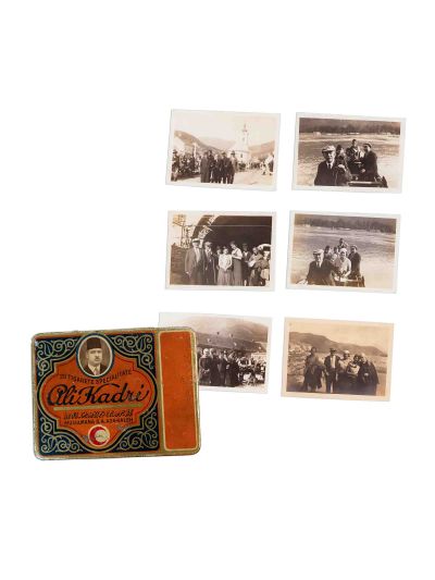 Cutie de țigări „Ali Kadri”, Ada Kaleh + 6 fotografii de epocă
