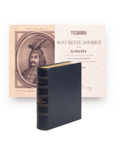 A. Papiu Ilarian, Tezaurul de Monumente Istorice pentru România, trei volume, 1862-1864