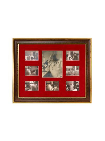 Dr. Ion Cantacuzino în laborator, 8 fotografii de epocă, atelier Weiss