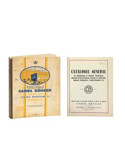 Anuarul Depozitului General de Instrumente Chirurgicale și Articole de Laborator Carol Bünger, 1929