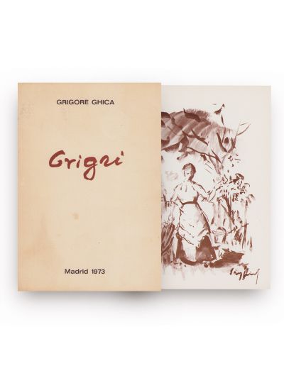 Grigore Ghica, Grigri, 1973, cu dedicație olografă