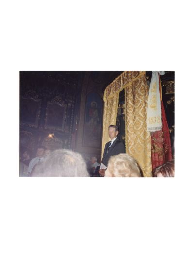 Regele Mihai I și regina Ana la înmormântare, patru fotografii de epocă, cca. 2000