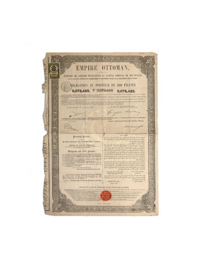 Colecție de 4 obligațiuni, 1870-1934