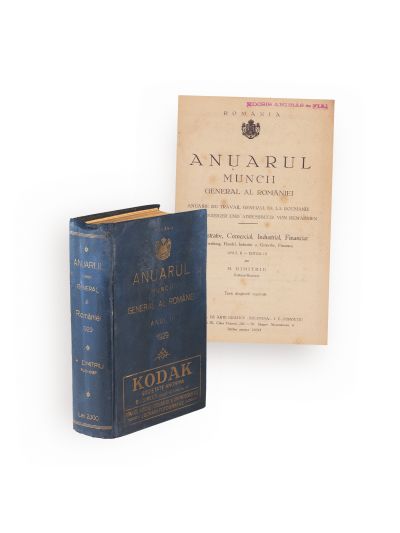 H. Dimitriu, Anuarul „Muncii” General al României, anul II, 1929