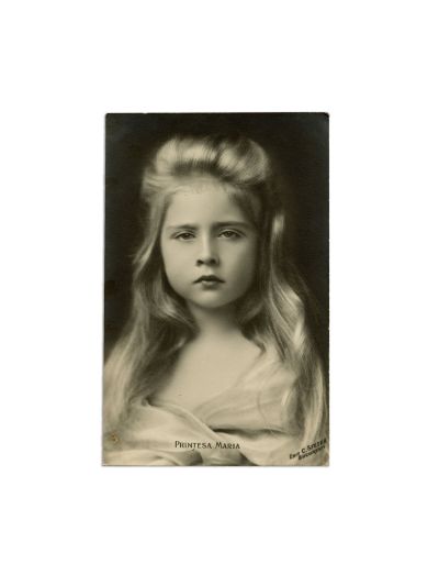  Principesa Mărioara a României, fotografie tip carte poștală + semnătură olografă