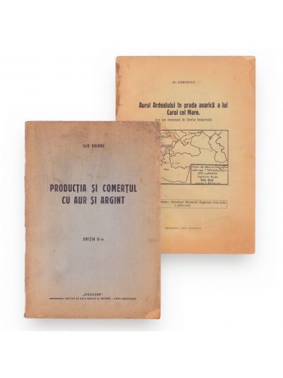 Producția și comerțul cu aur și argint, 1938 + Aurul Ardealului în prada avarică a lui Carol cel Mare