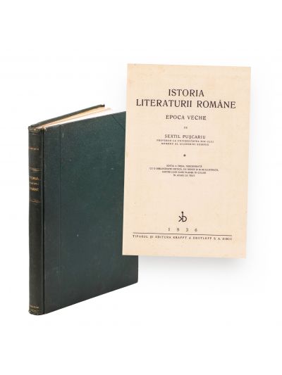 Sextil Pușcariu, Istoria literaturii române, 1936