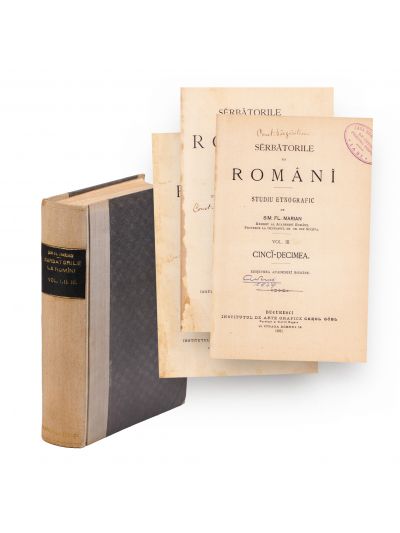 Simion Florea Marian, Sărbătorile la români, 1898 - 1901, trei volume colligate