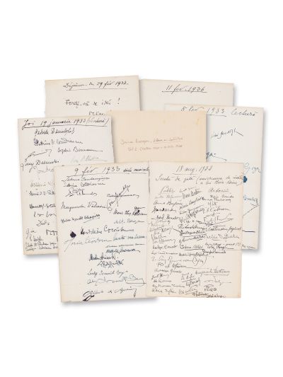 Irina Procopiu, Album cu peste 700 de „iscălituri” ale unor personalități românești, 1932-1937