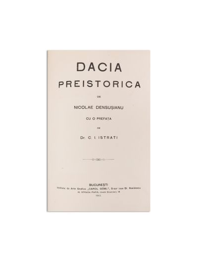 N. Densușianu, Dacia Preistorică, 1913