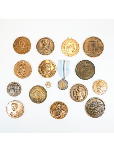 Colecție de 15 medalii comemorative