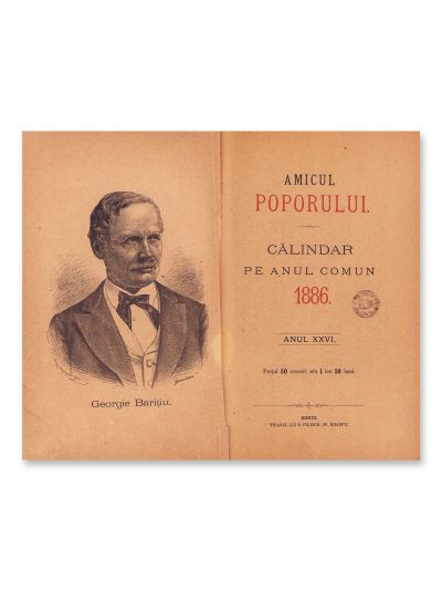 Amicul Poporului. Calendar pe anul comun 1886