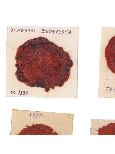 Colecție de 14 amprente sigilare ale unor localități maramureșene, 1801-1880