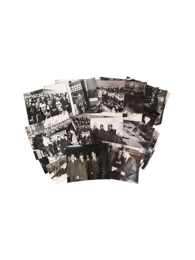 Vizita de lucru a lui Nicolae Ceaușescu, album fotografic + 49 de fotografii - vizita lui Nicolae Ceaușescu la Moscova