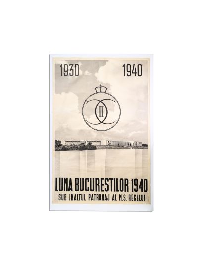 Afiș, Luna Bucureștilor, 1940