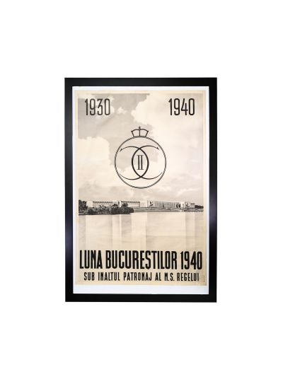 Afiș, Luna Bucureștilor, 1940