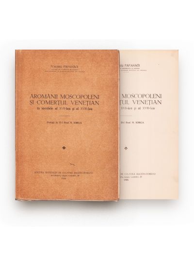 Valeriu Papahagi, Aromânii moscopoleni și comerțul venețian în secolele al XVII-lea și al XVIII-lea, 1935