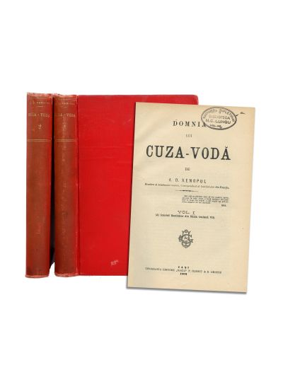 A. D. Xenopol, Domnia lui Cuza-Vodă, două volume, 1903
