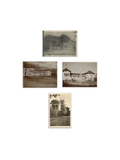 Expoziția Națională de la 1906 și Institutul Geologic, patru fotografii de epocă, din colecția familiei Ștefănescu