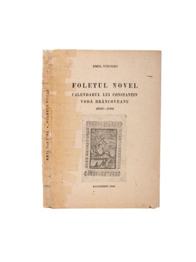 Emil Vîrtosu, Calendarul lui Constantin Vodă Brâncoveanu, 1942 