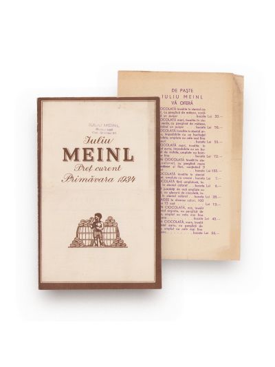 Iuliu Meinl, catalog de produse, 1934 