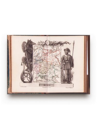 Pierre Cesar Briand, Tinerii călători în Europa, 1823, 5 volume colligate în 3 tomuri
