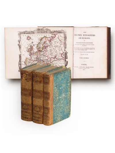 Pierre Cesar Briand, Tinerii călători în Europa, 1823, 5 volume colligate în 3 tomuri