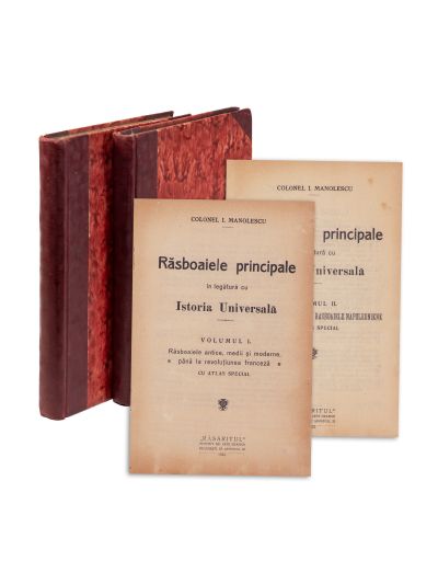 Colonel I. Manolescu, Războaiele principale, 1922, două volume