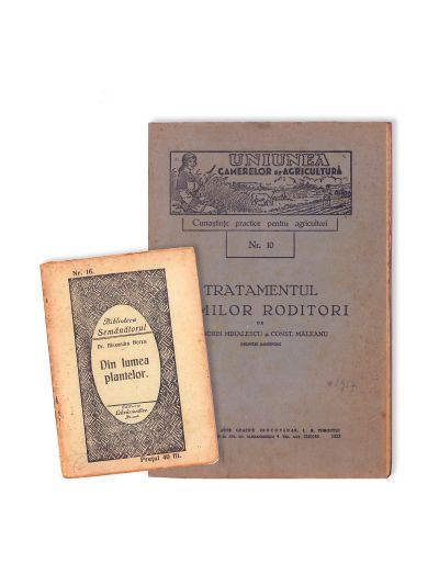 Tratamentul pomilor roditori, 1932 + Din lumea plantelor, 1917