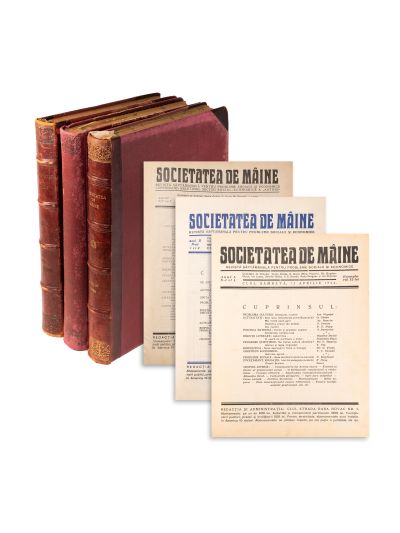 Publicația „Societatea de mâine”,  Anul I - III, 1924 -1926