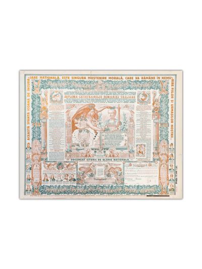 Diploma „Cetățeanului României Traiane”, ing. Theodor Niculescu (Magnificentius)