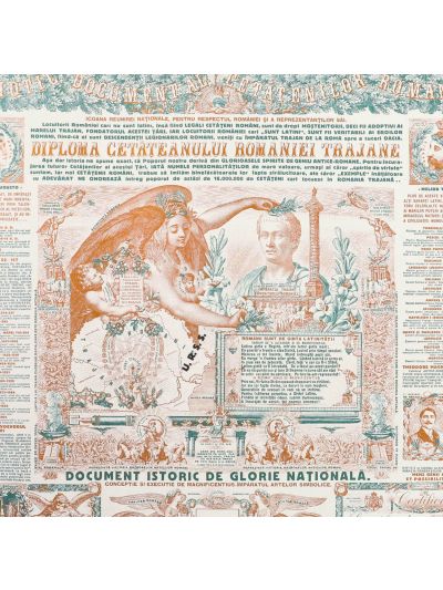 Diploma „Cetățeanului României Traiane”, ing. Theodor Niculescu (Magnificentius)