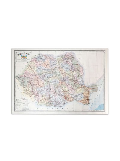 Institutul cartografic „Unirea”, Harta României pe județe