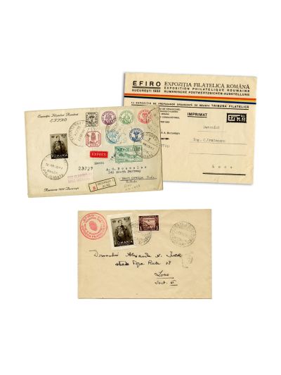 Trei plicuri EFIRO, 1932